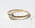 White Topaz (cut) K18 ring, ring [Creation and Art] LUCAS - Clochette