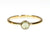 Moldavite K18 ring [Connect with wisdom] LUCAS - Clochette
