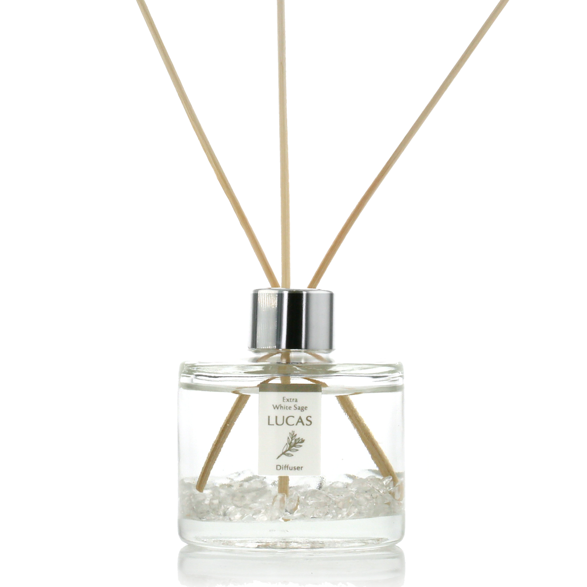 Purifying Diffuser [mini set 2 units ] LUCAS [ 100% natural ingredients, CRYSTAL]