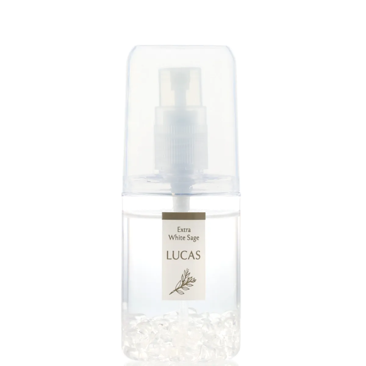 White Sage Purifying Spray LUCAS Pocket size [100% natural ingredients, CRYSTAL]