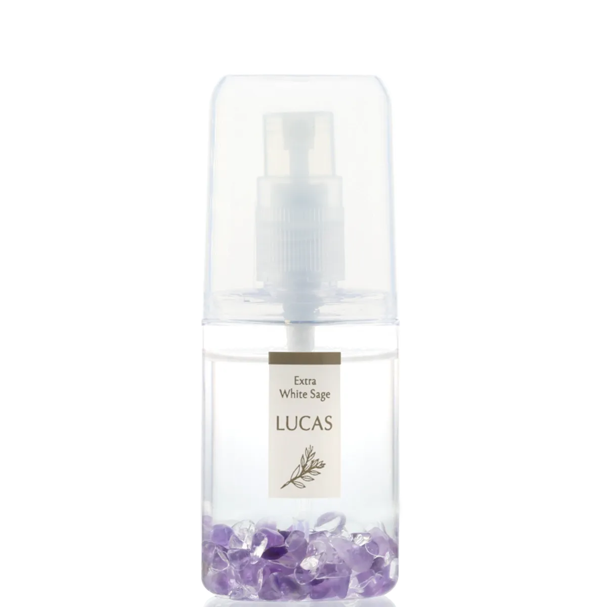 White Sage Purifying Spray LUCAS Pocket size [100% natural ingredients, AMETHYST]
