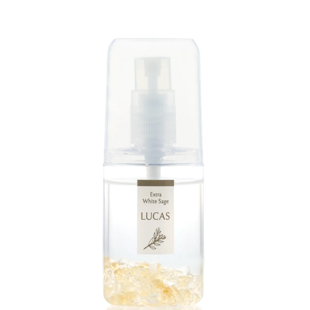 White Sage Purifying Spray LUCAS Pocket size [100% natural ingredients, CITRINE]