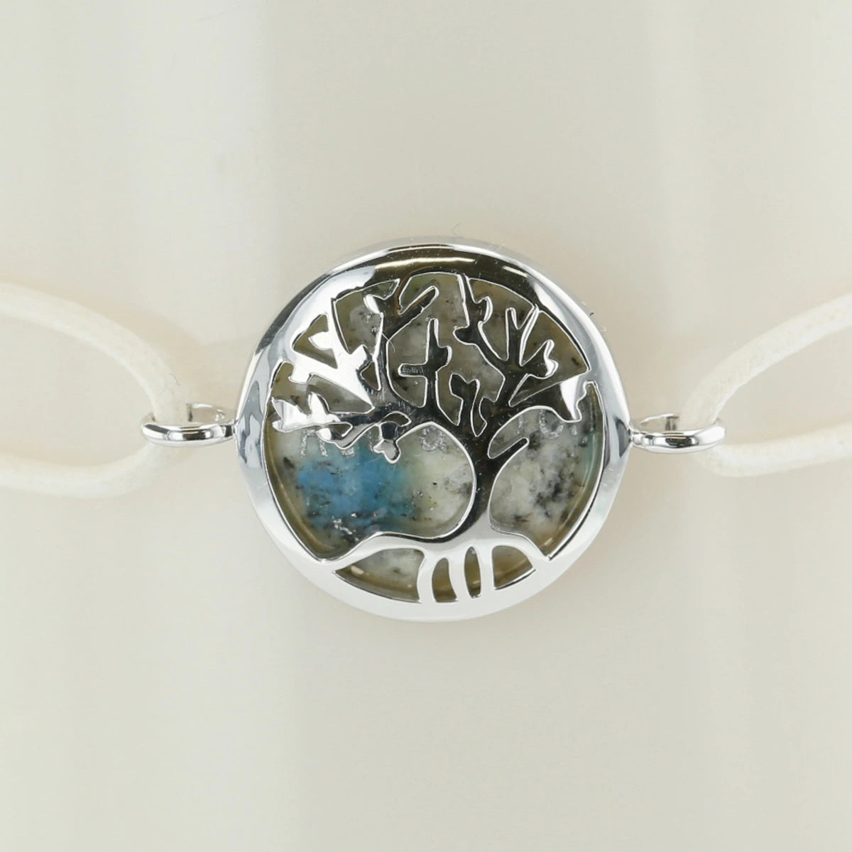 Vision Bracelet LUCAS [Tree of Life Wish Wearing Bracelet] HIMALAYA K2 BLUE  [ inspiration / attraction ]